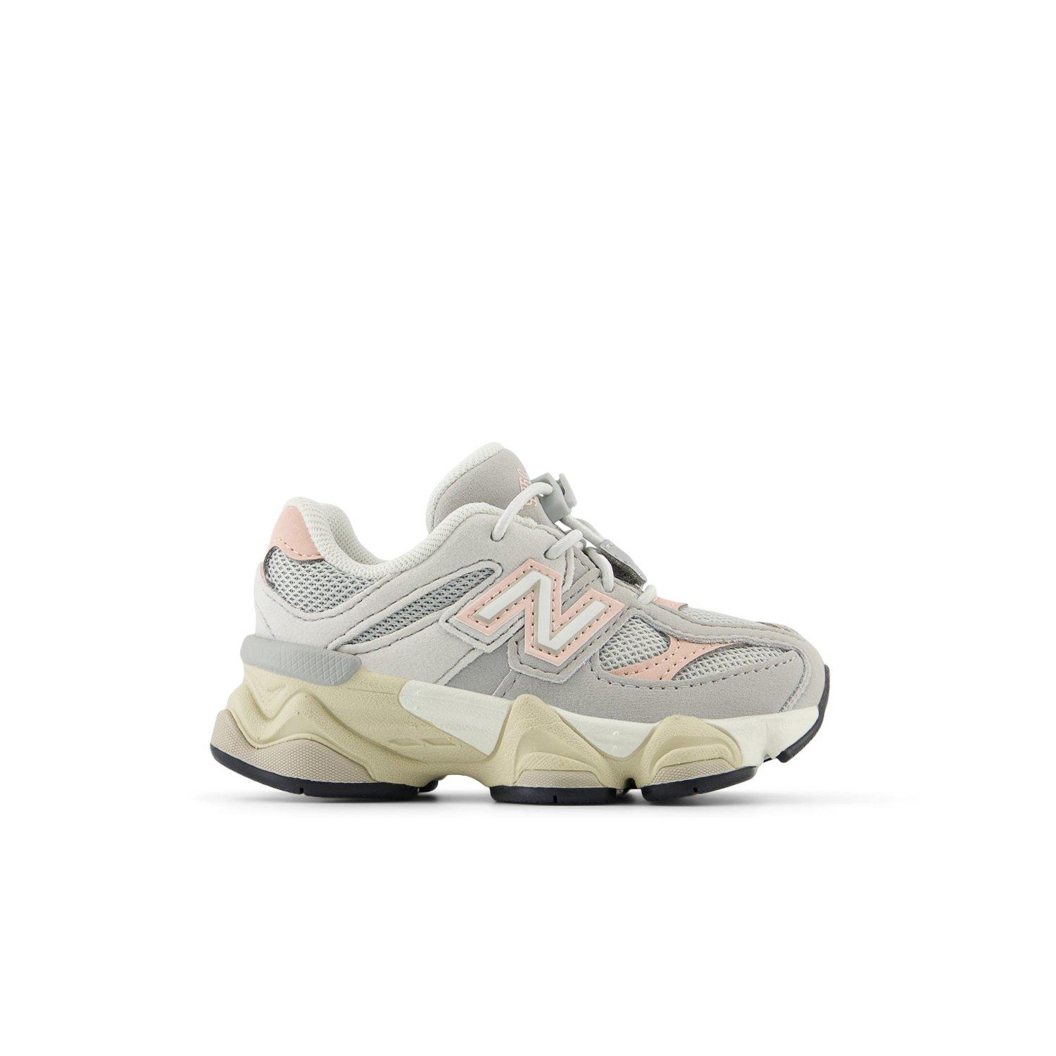 New Balance 9060 "Grey/Pink" Todder Girls' Shoe